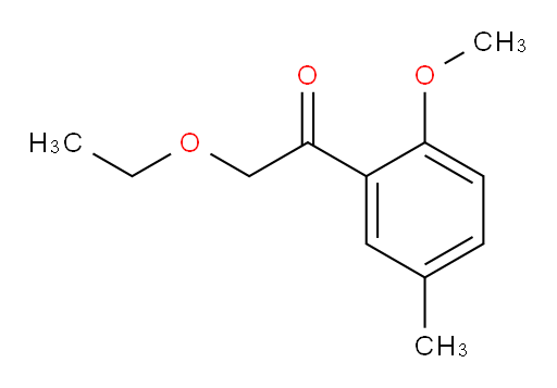 2-ethoxy-1-(2-methoxy-5-methylphenyl)ethanone