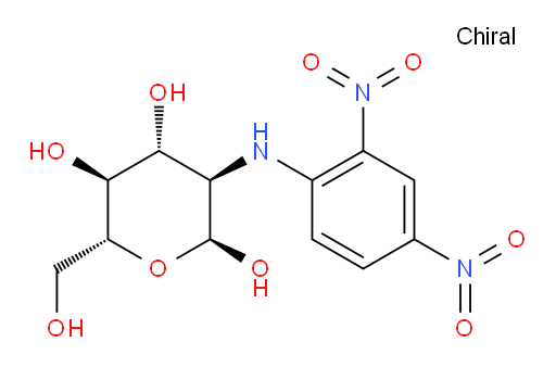 (2S,3R,4R,5S,6R)-3-((2,4-dinitrophenyl)amino)-6-(hydroxymethyl)tetrahydro-2H-pyran-2,4,5-triol