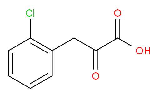 3-(2-chlorophenyl)-2-oxopropanoic acid