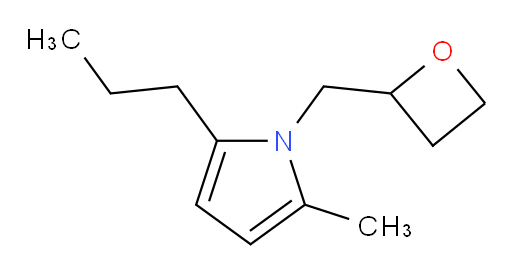 2-methyl-1-(oxetan-2-ylmethyl)-5-propyl-1H-pyrrole