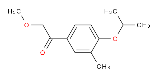 1-(4-isopropoxy-3-methylphenyl)-2-methoxyethanone