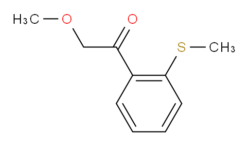 2-methoxy-1-(2-(methylthio)phenyl)ethanone