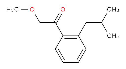 1-(2-isobutylphenyl)-2-methoxyethanone