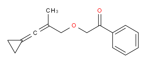 2-((3-cyclopropylidene-2-methylallyl)oxy)-1-phenylethanone
