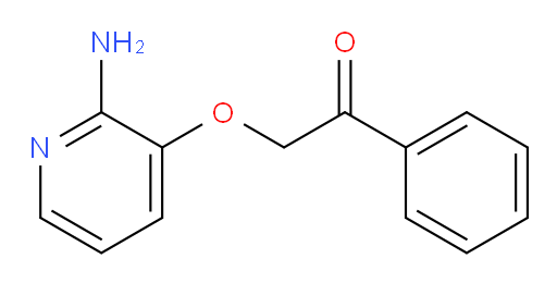 2-((2-aminopyridin-3-yl)oxy)-1-phenylethanone
