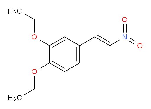 (E)-1,2-diethoxy-4-(2-nitrovinyl)benzene