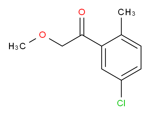 1-(5-chloro-2-methylphenyl)-2-methoxyethanone