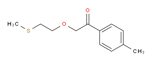 2-(2-(methylthio)ethoxy)-1-(p-tolyl)ethanone