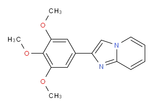 2-(3,4,5-trimethoxyphenyl)imidazo[1,2-a]pyridine