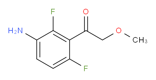 1-(3-amino-2,6-difluorophenyl)-2-methoxyethanone