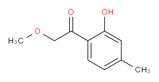 1-(2-hydroxy-4-methylphenyl)-2-methoxyethanone