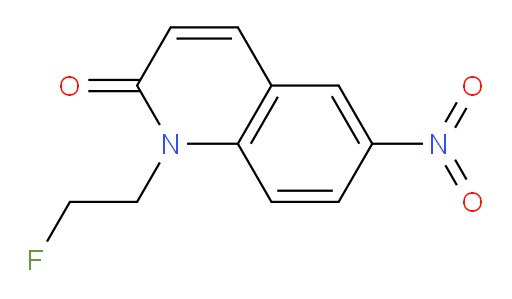 1-(2-fluoroethyl)-6-nitroquinolin-2(1H)-one