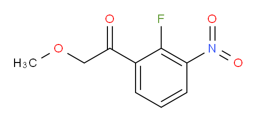 1-(2-fluoro-3-nitrophenyl)-2-methoxyethanone