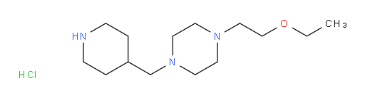 1-(2-ethoxyethyl)-4-(piperidin-4-ylmethyl)piperazine hydrochloride