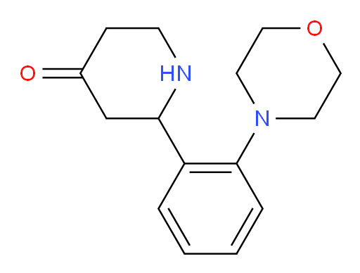 2-(2-morpholinophenyl)piperidin-4-one