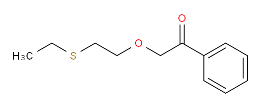 2-(2-(ethylthio)ethoxy)-1-phenylethanone