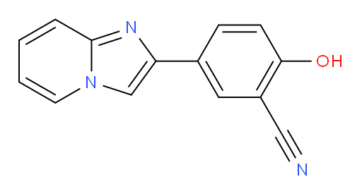2-hydroxy-5-(imidazo[1,2-a]pyridin-2-yl)benzonitrile