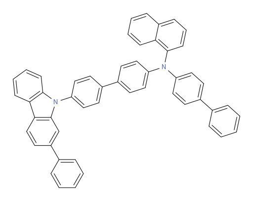 N-([1,1'-biphenyl]-4-yl)-N-(4'-(2-phenyl-9H-carbazol-9-yl)-[1,1'-biphenyl]-4-yl)naphthalen-1-amine