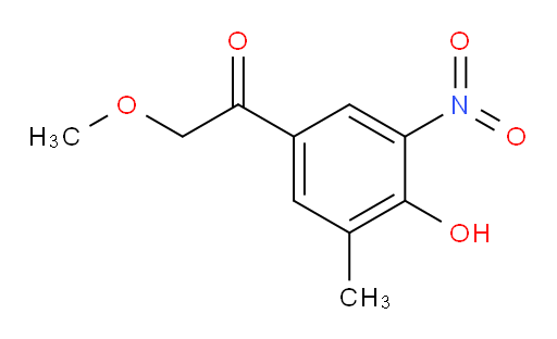 1-(4-hydroxy-3-methyl-5-nitrophenyl)-2-methoxyethanone
