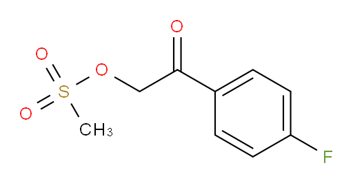2-(4-fluorophenyl)-2-oxoethyl methanesulfonate