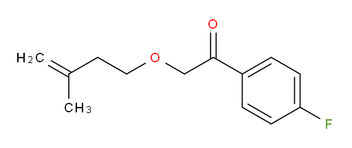 1-(4-fluorophenyl)-2-((3-methylbut-3-en-1-yl)oxy)ethanone