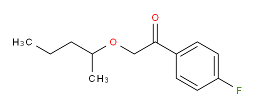 1-(4-fluorophenyl)-2-(pentan-2-yloxy)ethanone