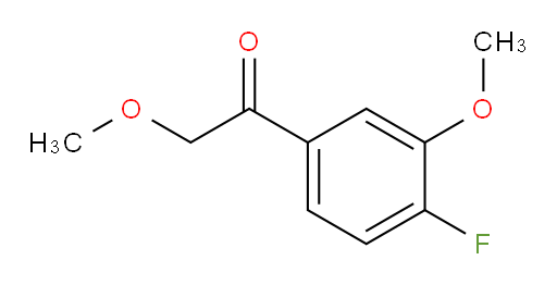 1-(4-fluoro-3-methoxyphenyl)-2-methoxyethanone