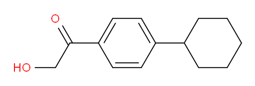 1-(4-cyclohexylphenyl)-2-hydroxyethanone
