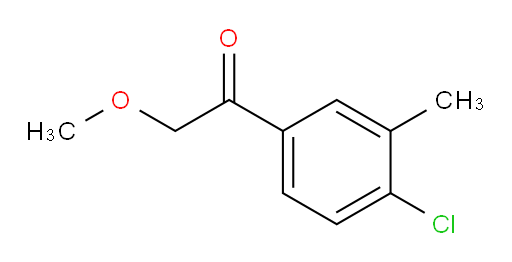 1-(4-chloro-3-methylphenyl)-2-methoxyethanone