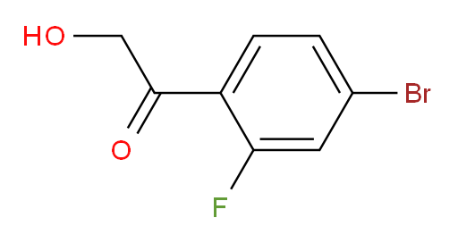 1-(4-bromo-2-fluorophenyl)-2-hydroxyethanone