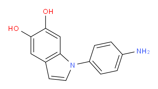 1-(4-aminophenyl)-1H-indole-5,6-diol