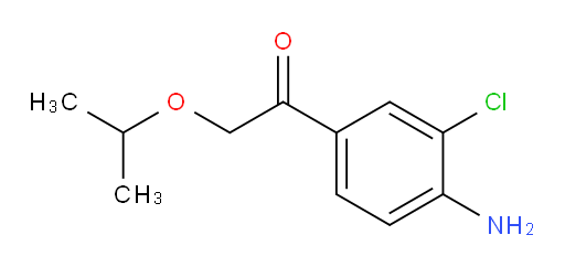 1-(4-amino-3-chlorophenyl)-2-isopropoxyethanone