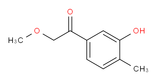 1-(3-hydroxy-4-methylphenyl)-2-methoxyethanone