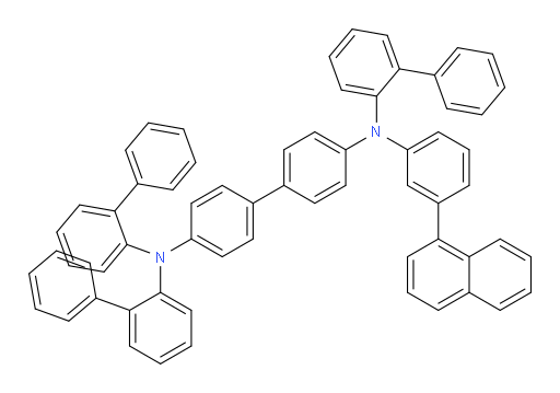 N4,N4,N4'-tri([1,1'-biphenyl]-2-yl)-N4'-(3-(naphthalen-1-yl)phenyl)-[1,1'-biphenyl]-4,4'-diamine
