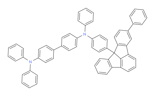 N4,N4,N4'-triphenyl-N4'-(4-(5-phenyl-7bH-indeno[1,2,3-jk]fluoren-7b-yl)phenyl)-[1,1'-biphenyl]-4,4'-diamine