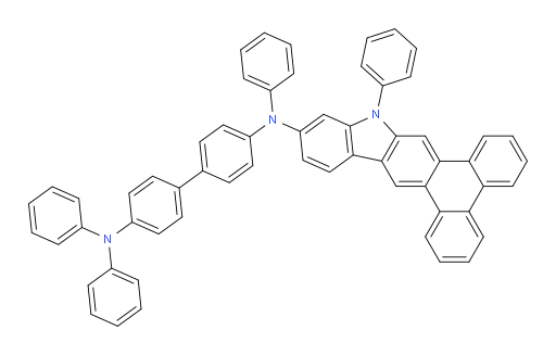 N4,N4,N4'-triphenyl-N4'-(10-phenyl-10H-phenanthro[9,10-b]carbazol-12-yl)-[1,1'-biphenyl]-4,4'-diamine