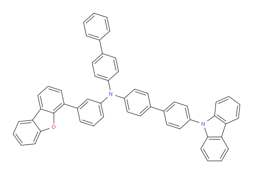 N-([1,1'-biphenyl]-4-yl)-4'-(9H-carbazol-9-yl)-N-(3-(dibenzo[b,d]furan-4-yl)phenyl)-[1,1'-biphenyl]-4-amine