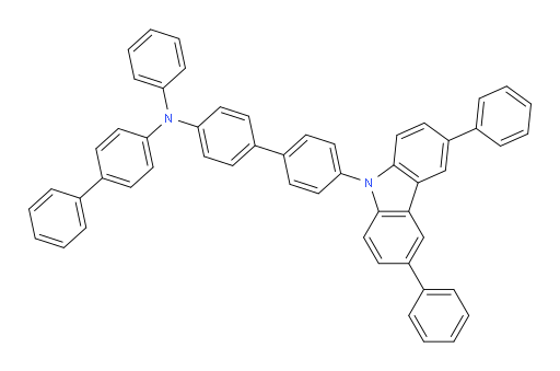 N-([1,1'-biphenyl]-4-yl)-4'-(3,6-diphenyl-9H-carbazol-9-yl)-N-phenyl-[1,1'-biphenyl]-4-amine
