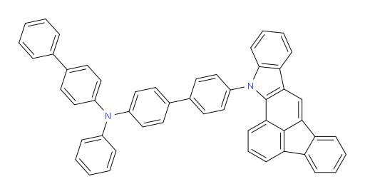 N-([1,1'-biphenyl]-4-yl)-4'-(13H-fluoreno[1,9-ab]carbazol-13-yl)-N-phenyl-[1,1'-biphenyl]-4-amine