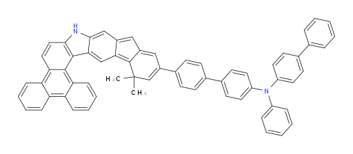 N-([1,1'-biphenyl]-4-yl)-4'-(13,13-dimethyl-7,13-dihydroindeno[2,1-b]phenanthro[9,10-g]carbazol-11-yl)-N-phenyl-[1,1'-biphenyl]-4-amine