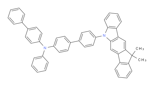 N-([1,1'-biphenyl]-4-yl)-4'-(11,11-dimethylindeno[1,2-b]carbazol-5(11H)-yl)-N-phenyl-[1,1'-biphenyl]-4-amine
