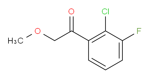 1-(2-chloro-3-fluorophenyl)-2-methoxyethanone