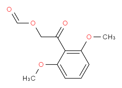 2-(2,6-dimethoxyphenyl)-2-oxoethyl formate