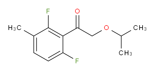1-(2,6-difluoro-3-methylphenyl)-2-isopropoxyethanone