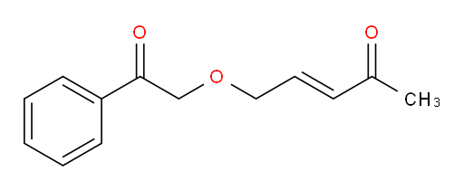 (E)-5-(2-oxo-2-phenylethoxy)pent-3-en-2-one