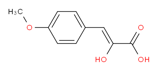 (Z)-2-hydroxy-3-(4-methoxyphenyl)acrylic acid