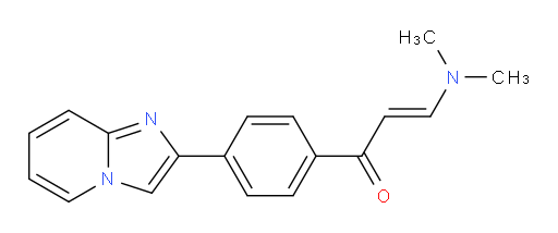 (E)-3-(dimethylamino)-1-(4-(imidazo[1,2-a]pyridin-2-yl)phenyl)prop-2-en-1-one