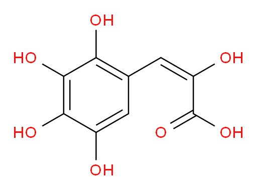 (E)-2-hydroxy-3-(2,3,4,5-tetrahydroxyphenyl)acrylic acid
