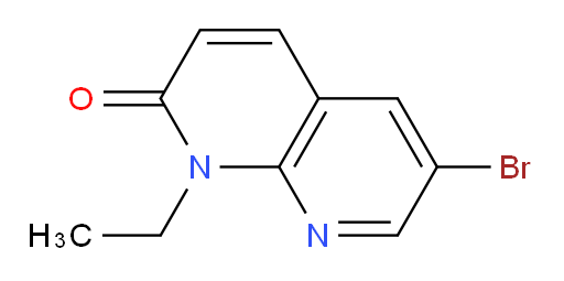 6-bromo-1-ethyl-1,8-naphthyridin-2(1H)-one