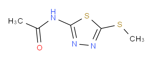 N-(5-(methylthio)-1,3,4-thiadiazol-2-yl)acetamide